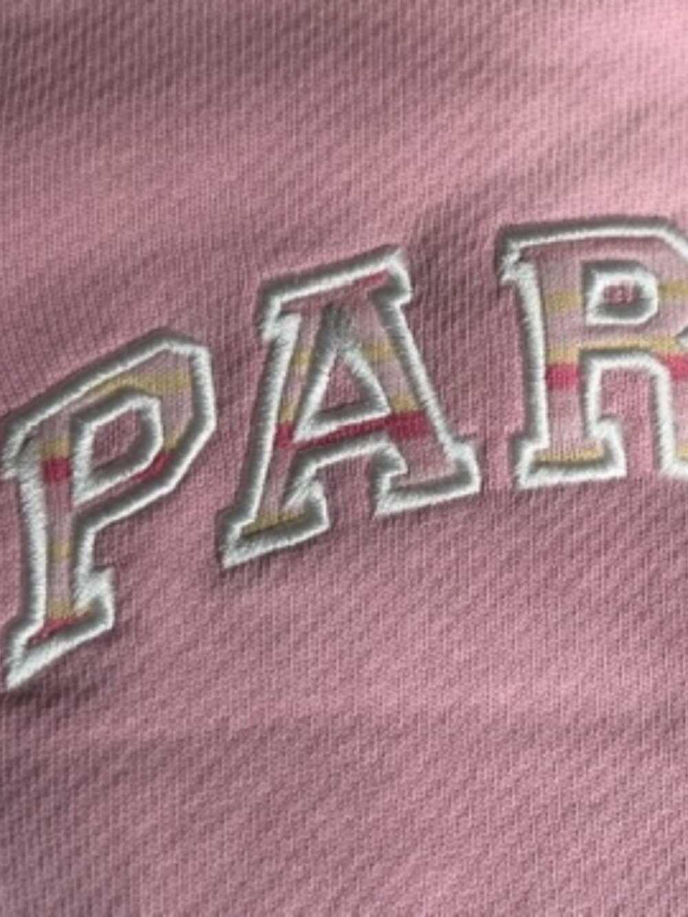 NWT Parke Sweetpea Kids Baby Varsity Mockneck 6-12M Heritage It's a Girl - Picture 5 of 10